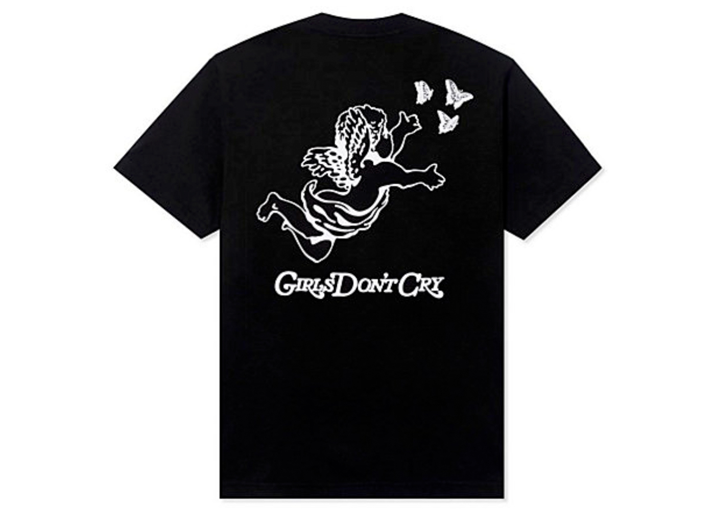 Girls Don't Cry GDC Angel Logo S/S T-Shirt Black - FW22 - JP
