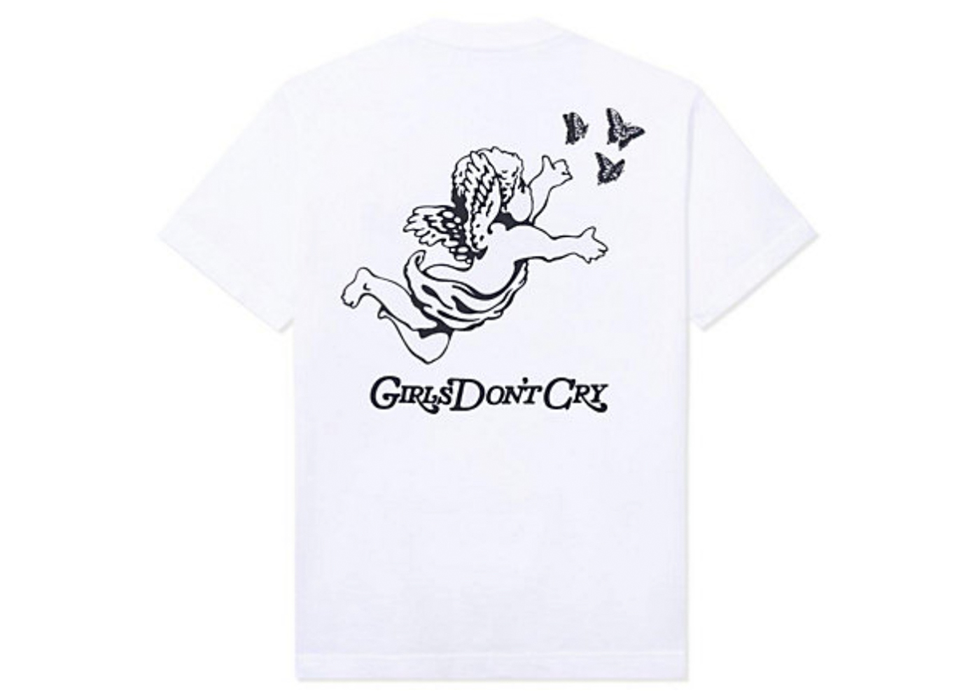 Girls Don't Cry GDC Angel Logo S/S T-Shirt White - FW22 - US