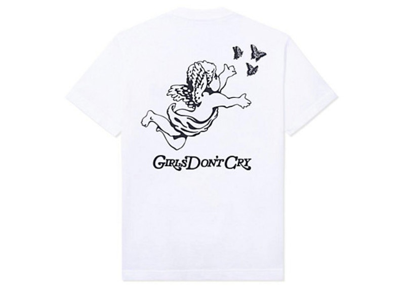 Girls Don't Cry GDC Angel Logo S/S T-Shirt White - FW22 - JP