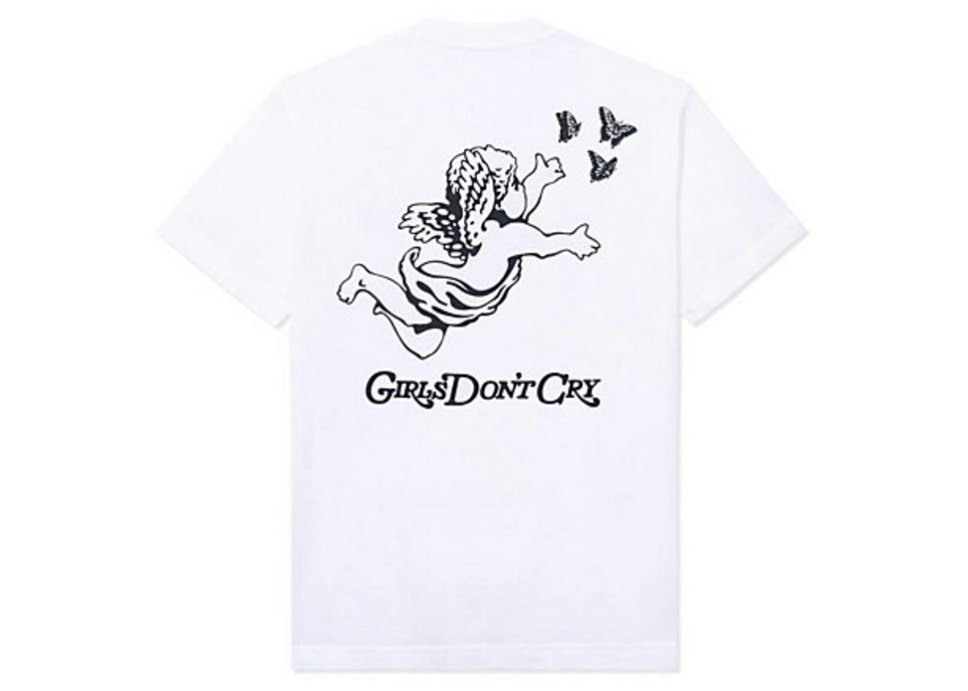 Girls Don't Cry GDC Angel Logo S/S T-Shirt White FW22 JP
