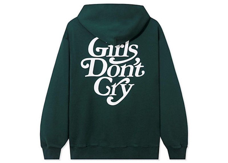 Girls Don't Cry GDC Logo Hoodie Green - FW22 - JP