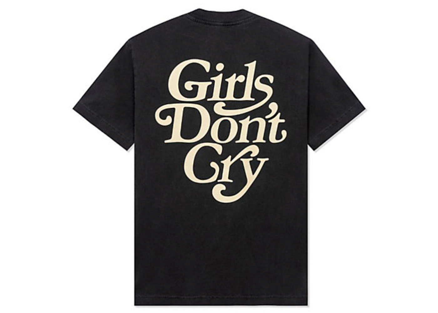 Girls Dont Cry GDC Logo S/S T-Shirt Vintage Black / Cream