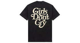 Girls Dont Cry GDC Logo S/S T-Shirt Vintage Black / Cream