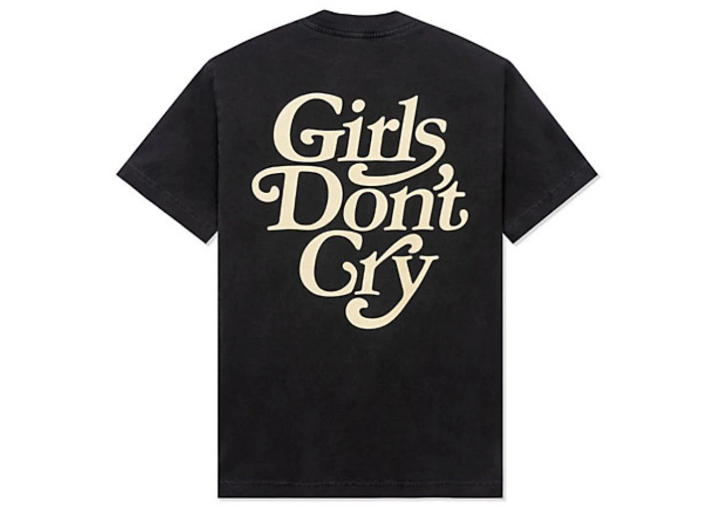 Girls Don't Cry GDC Logo S/S T-Shirt Vintage Black / Cream - FW22 - GB