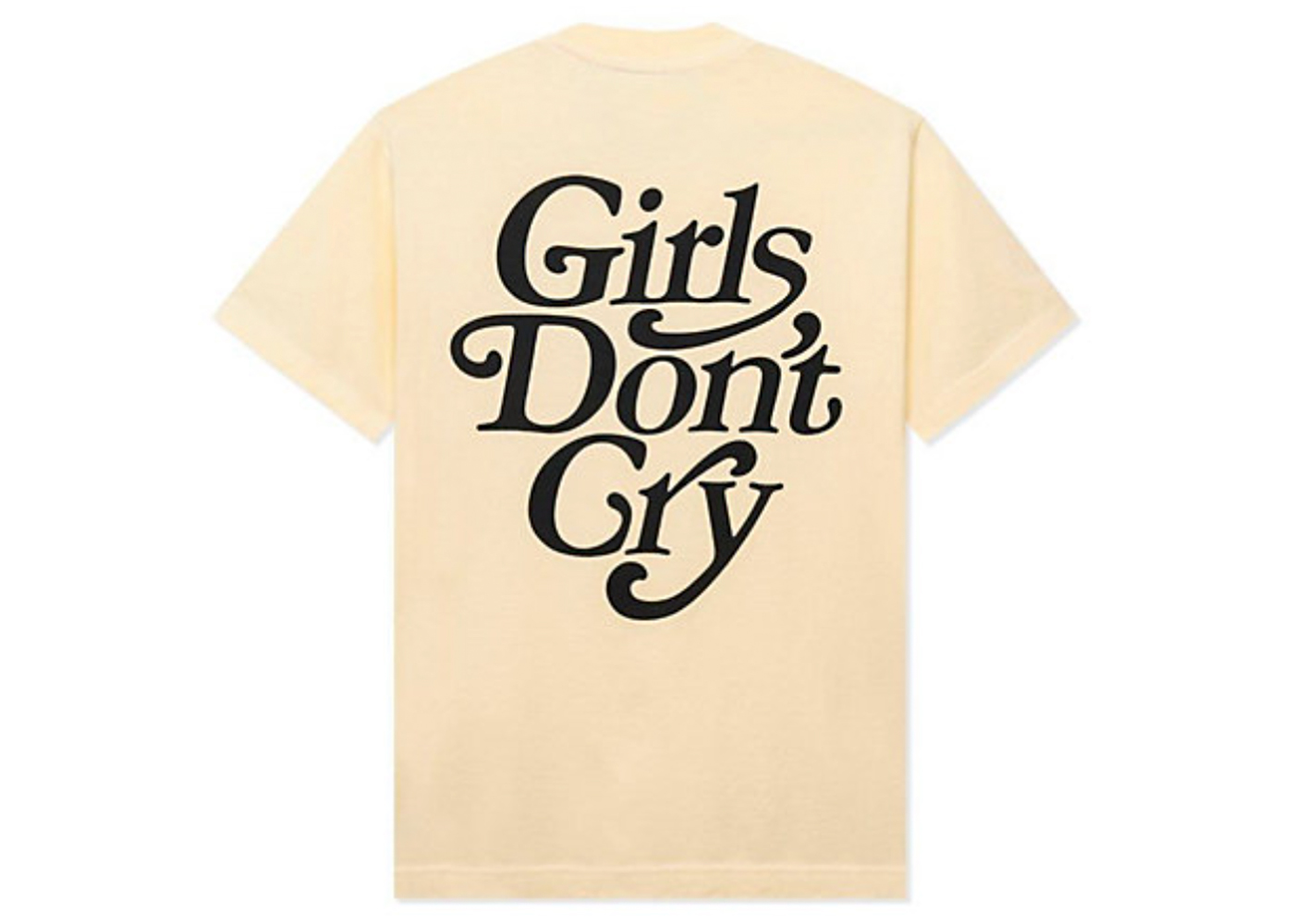 Girls Don't Cry GDC Logo S/S T-Shirt Cream - FW22 - US
