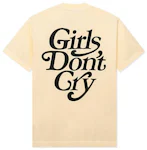 Girls Don't Cry GDC Logo S/S T-Shirt Cream