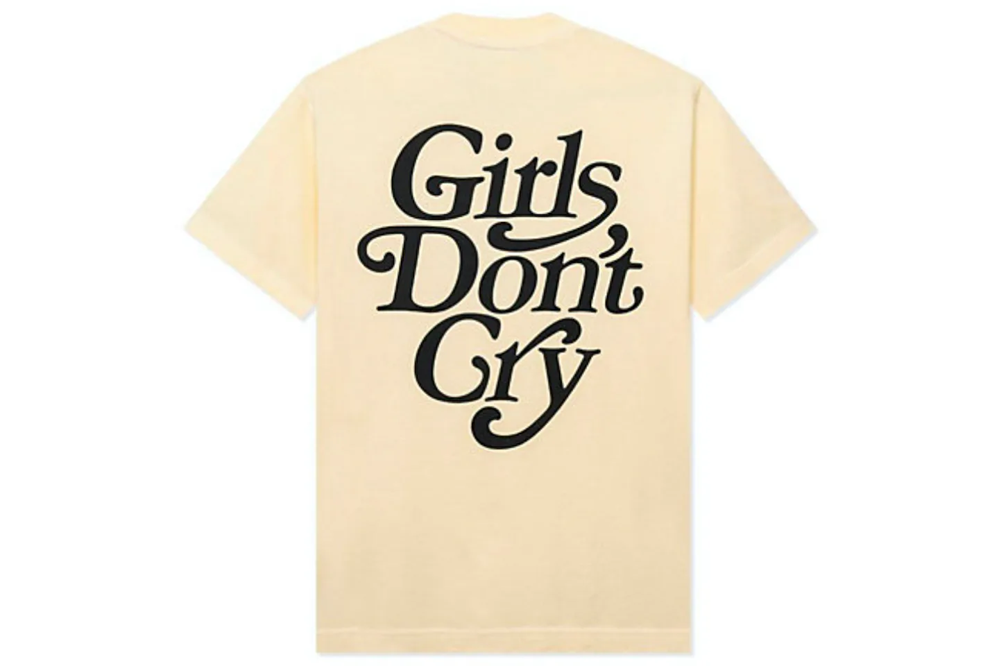 Girls Dont Cry GDC Logo S/S T-Shirt Cream - FW22 - CN