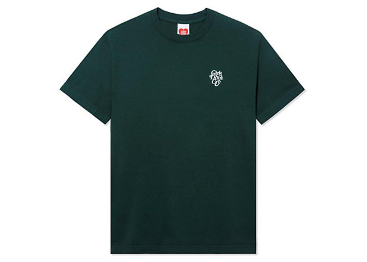 Girls Don't Cry GDC Logo S/S T-Shirt Green - FW22 - JP