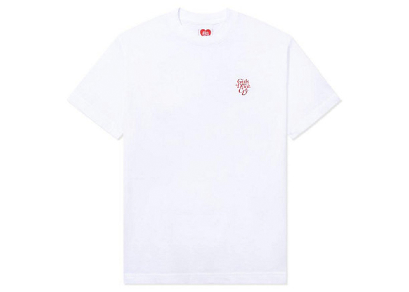 Girls Don't Cry GDC Logo S/S T-Shirt White - FW22 - KR