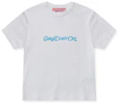 Girls Don't Cry GDC Logo S/S T-Shirt White Blue