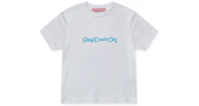 Girls Don't Cry GDC Logo S/S T-Shirt White Blue