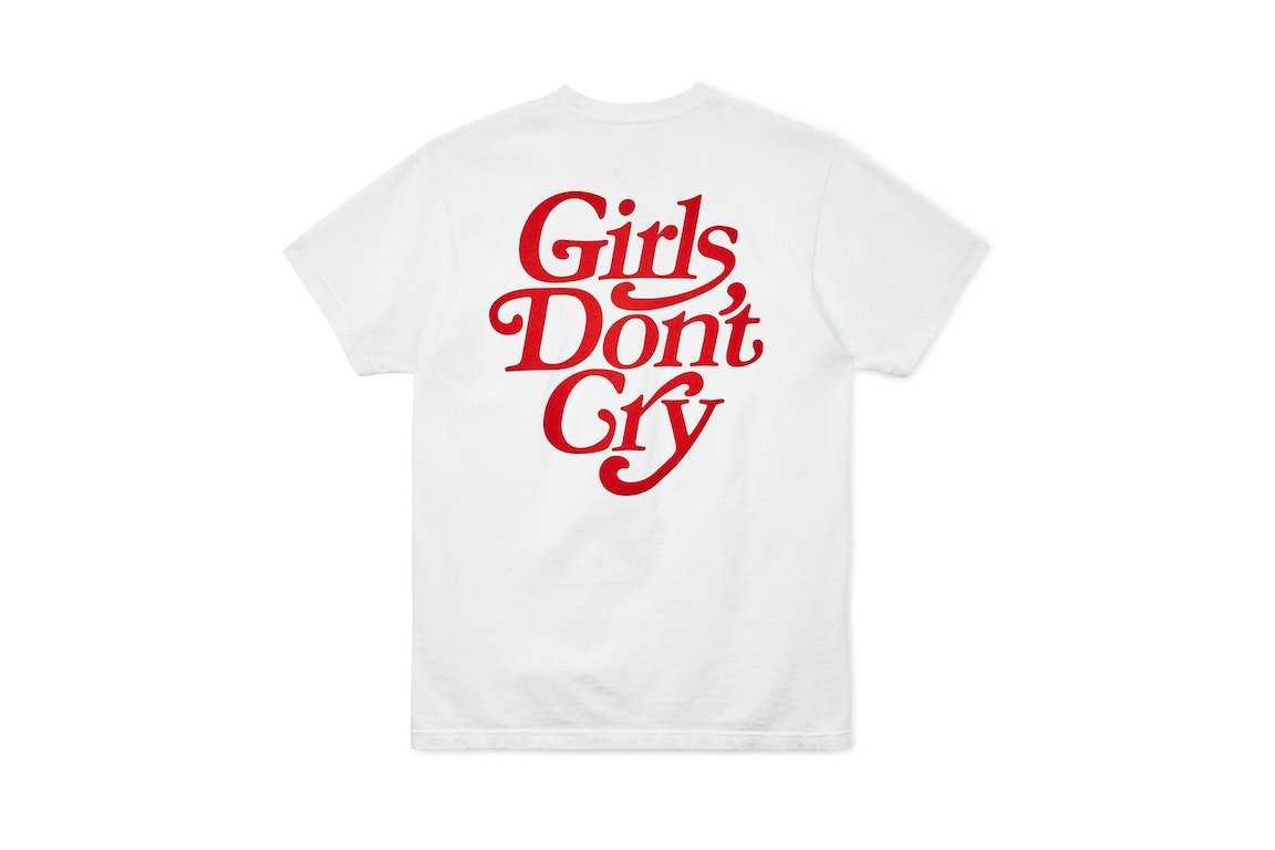Pre-owned Girls Don't Cry Gdc Logo Tee White/red