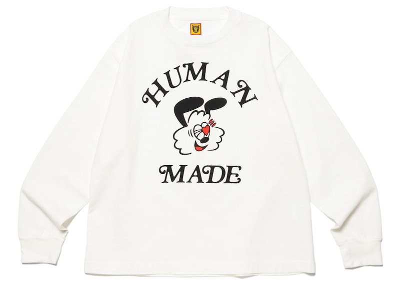 Human Made x Girls Don't Cry GDC White Day L/S T-Shirt Black Men's