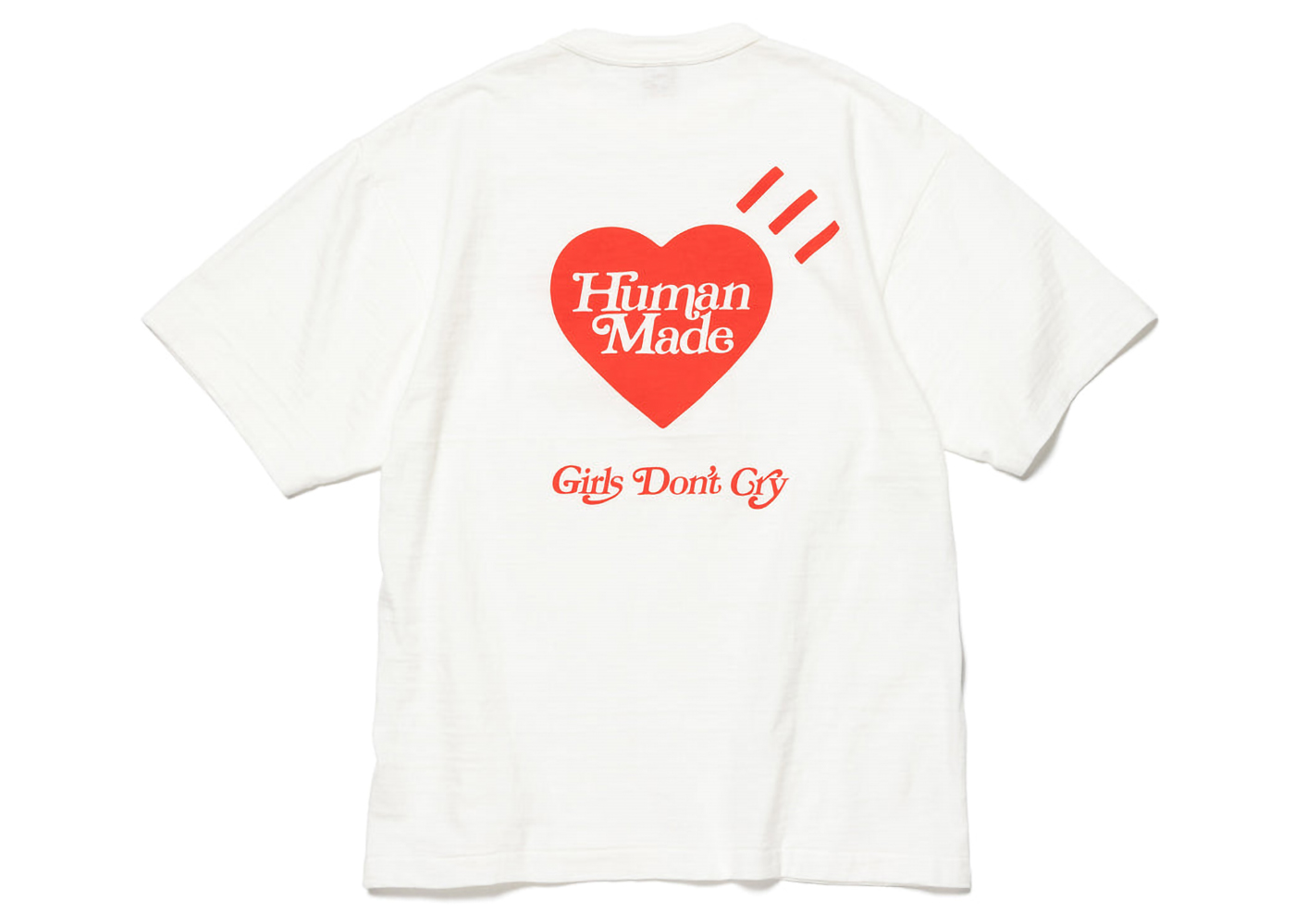 Girls Don't Cry GDC Valentine's Day Tee White Men's - SS23 - US