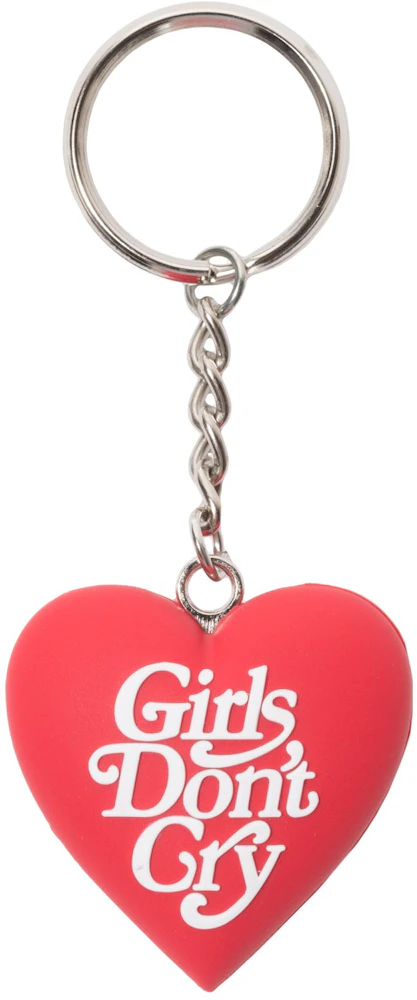 Girls Don't Cry Heart Keychain Red - FW19 - GB