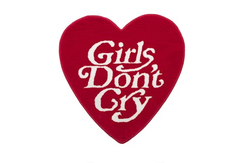 Girls Don't Cry Heart Shape Rug Red - FW19 - US Girls Don't Cry Heart Shape Rug Red - FW19 - US