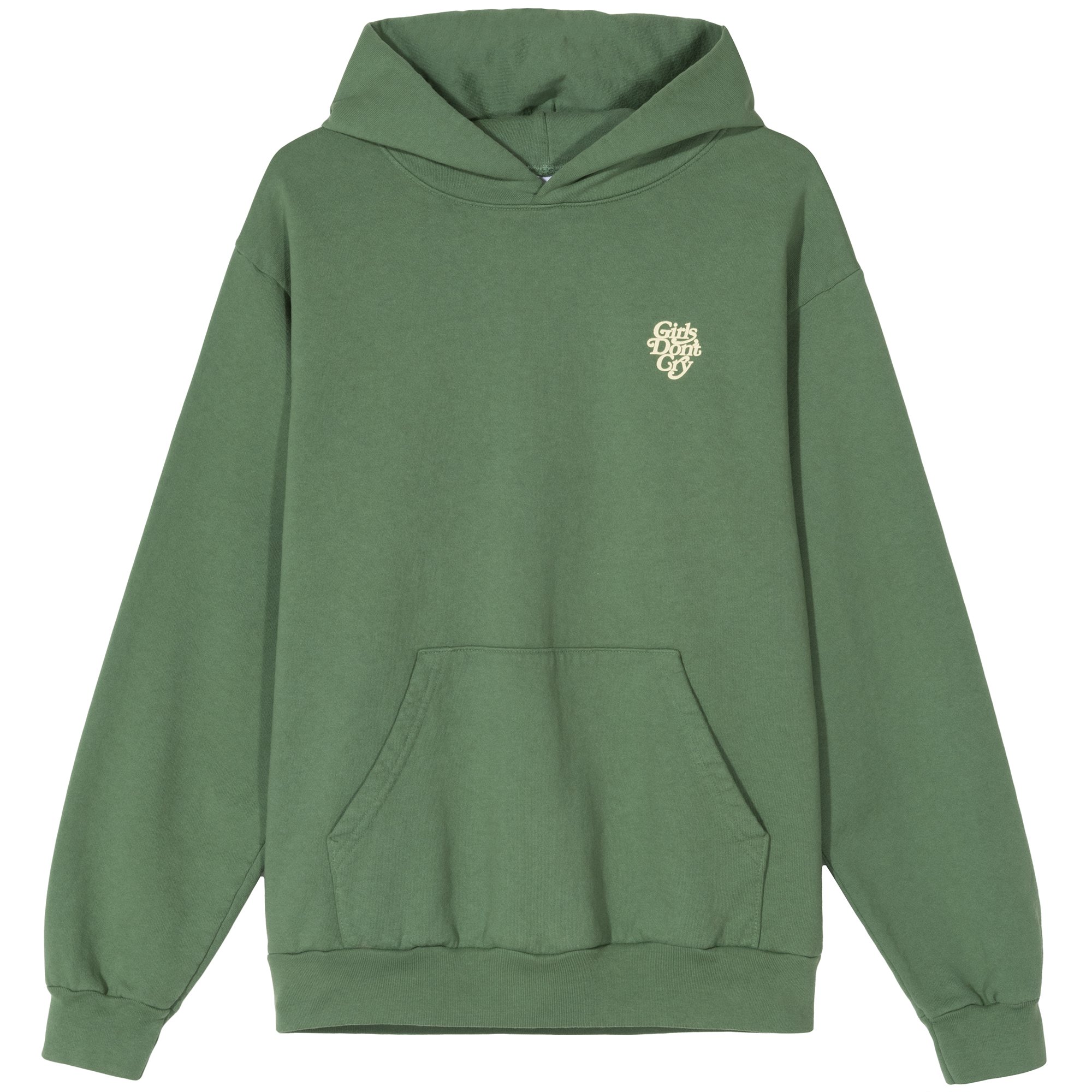 Girls Don't Cry Logo Hoody Forest Men's - FW19 - US