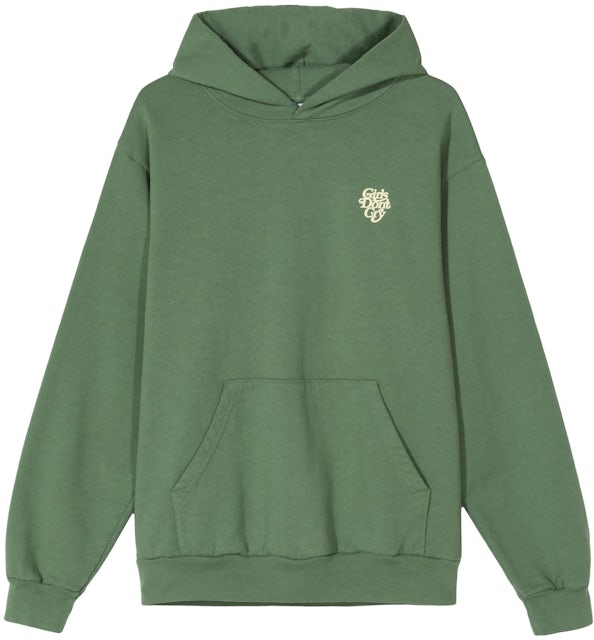 Girls Don't Cry Logo Hoody Forest Men's - FW19 - US