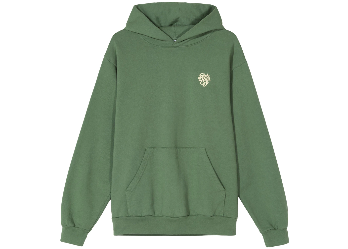 Girls Don't Cry Logo Hoody Forest - FW19 Men's - US