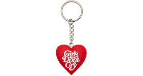Girls Dont Cry Logo Keychain Red