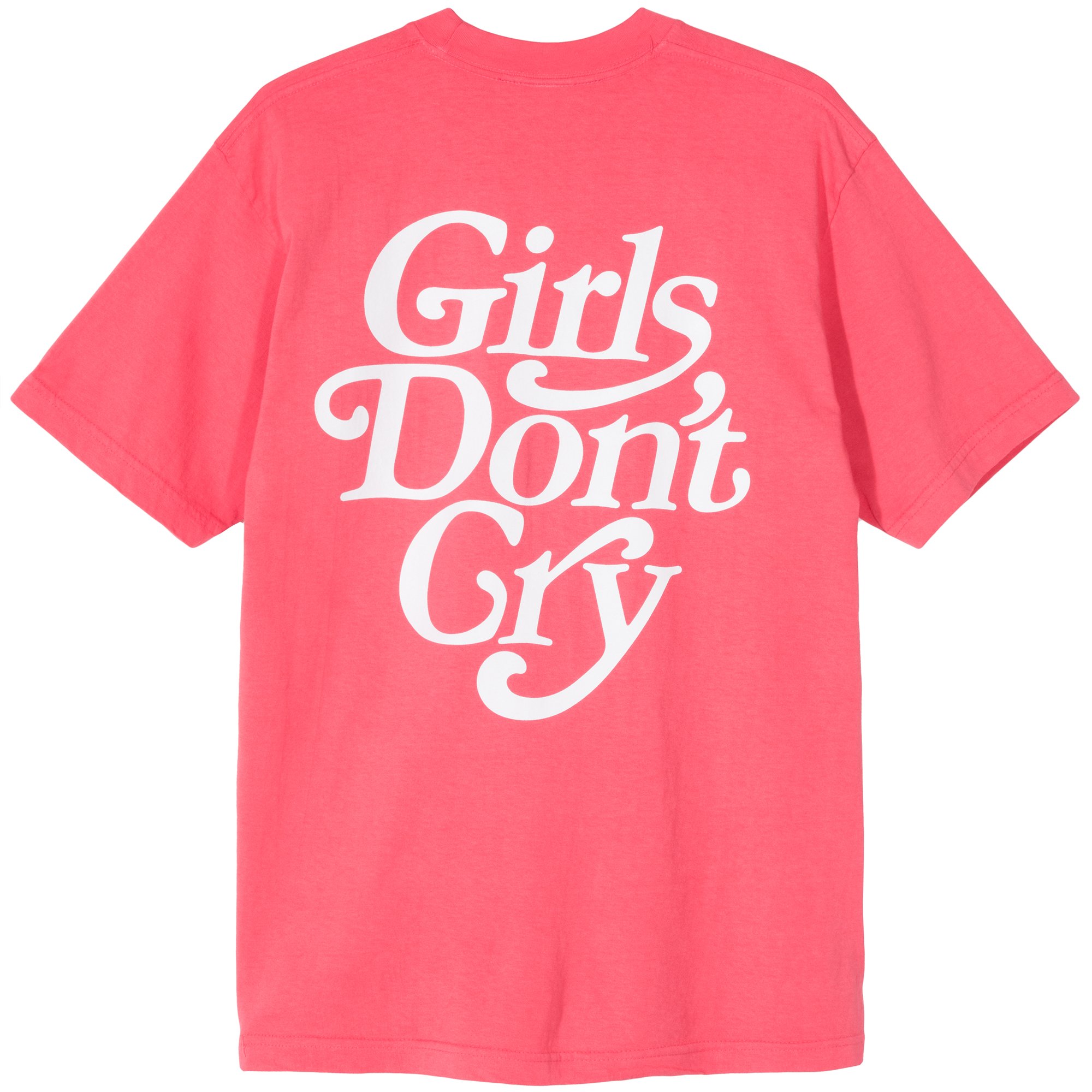 Girls Don't Cry Logo T-Shirt Pink Men's - FW19 - US