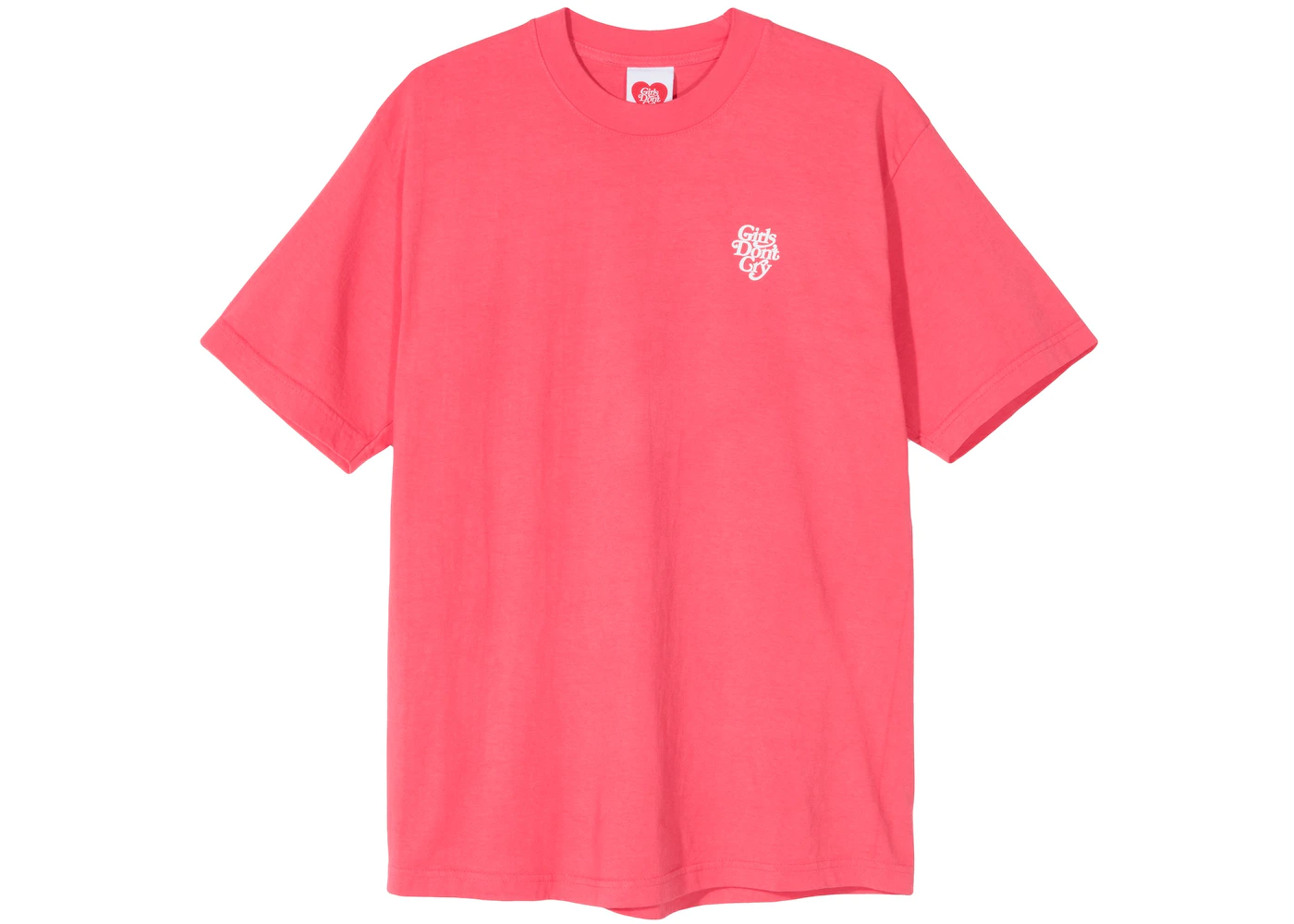 Girls Don't Cry Logo T-Shirt Pink