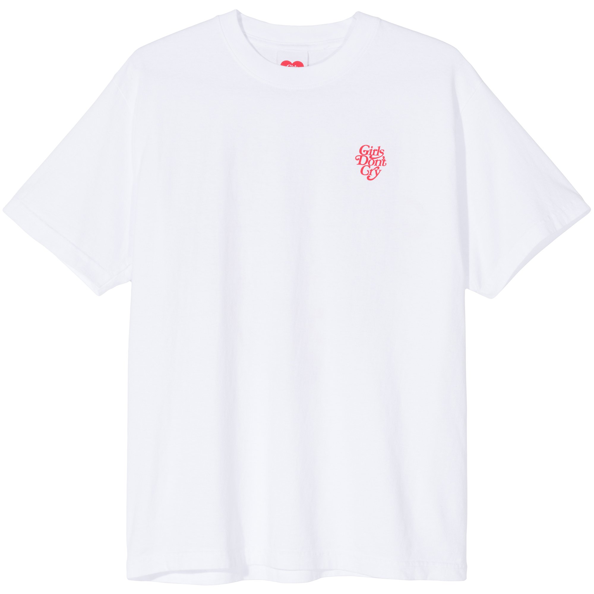 Girls Don't Cry Logo T-Shirt White - FW19 - US