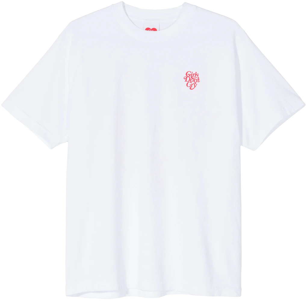 Don't Cry Logo T-Shirt White FW19 - US