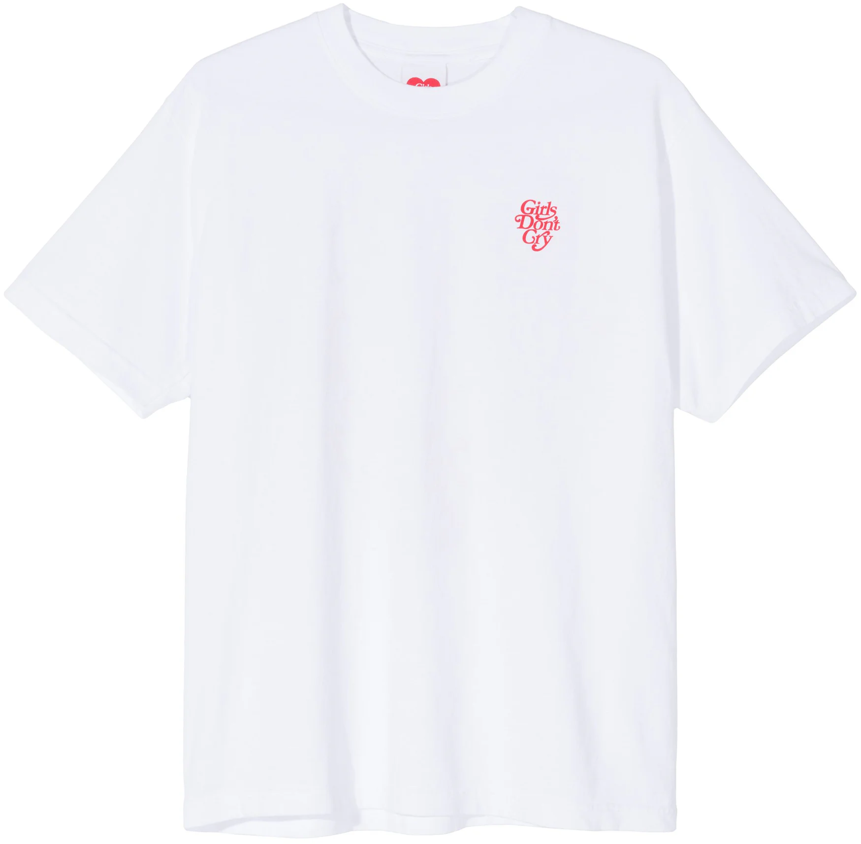 Girls Don't Cry Logo T-Shirt White