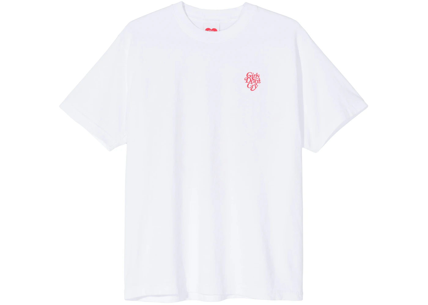 Girls Don't Cry Logo T-Shirt White