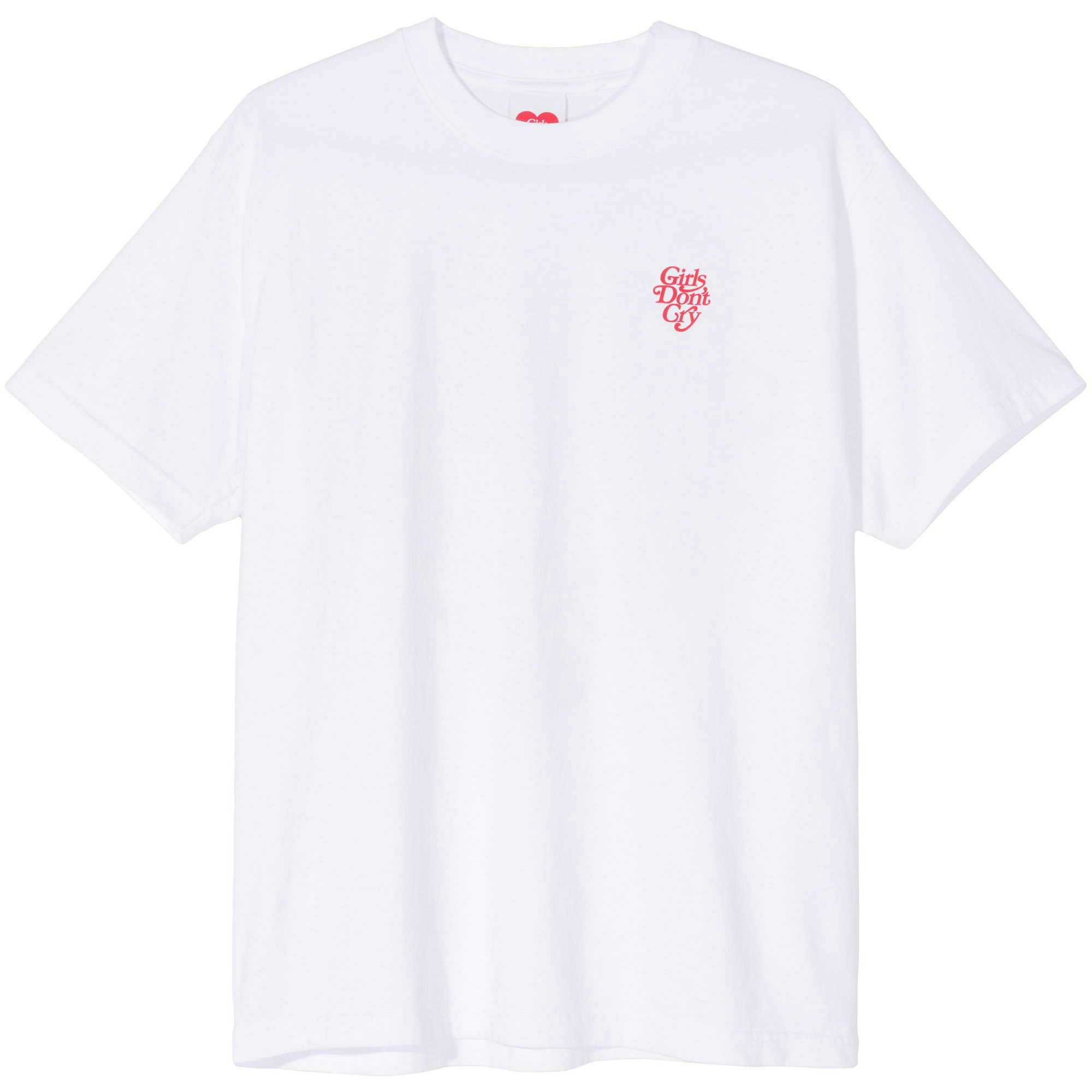 Girls Don't Cry Logo T-Shirt White - FW19