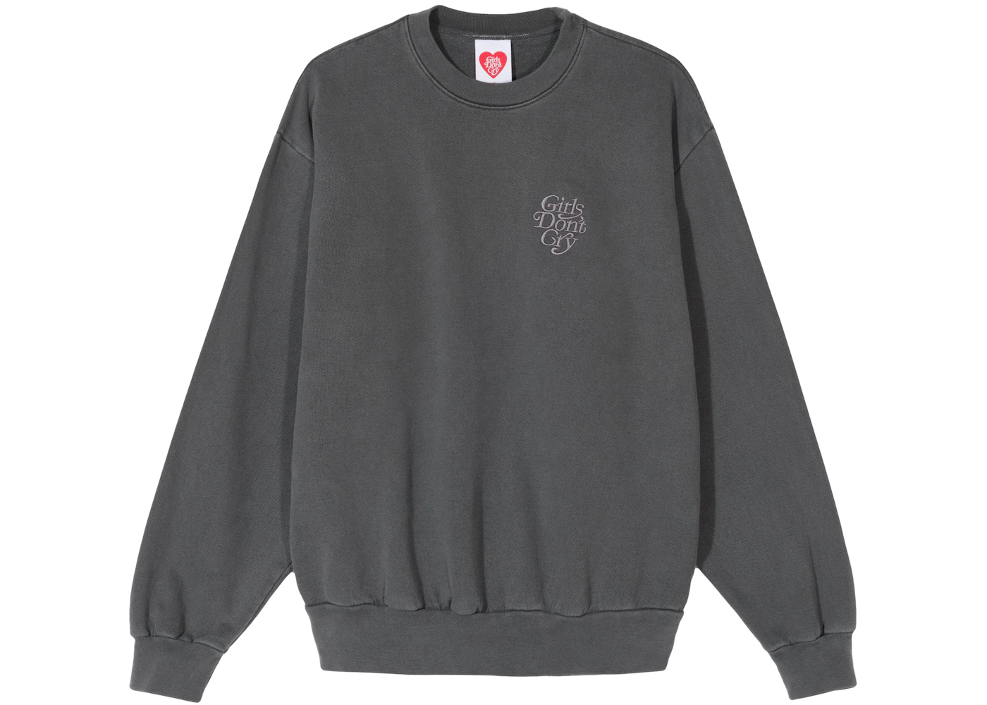 Girls Don't Cry Tonal Crewneck Sweatshirt Stone Men's - FW19