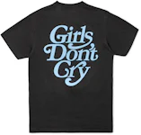 Girls Don't Cry Washed GDC Logo Tee Black/Blue