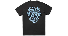 Girls Don't Cry Washed GDC Logo Tee Black/Blue