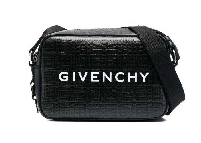 Givenchy mini 4G leather crossbody bag - Black
