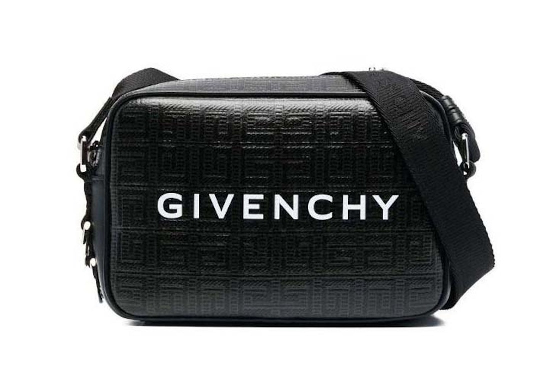 Pre-owned Givenchy 4g Logo Camera Bag Black