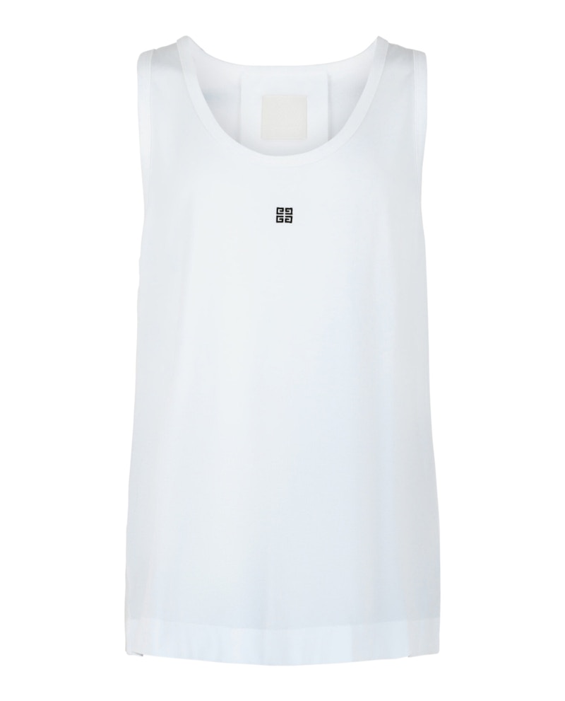 Givenchy 4G Logo Tank Top White