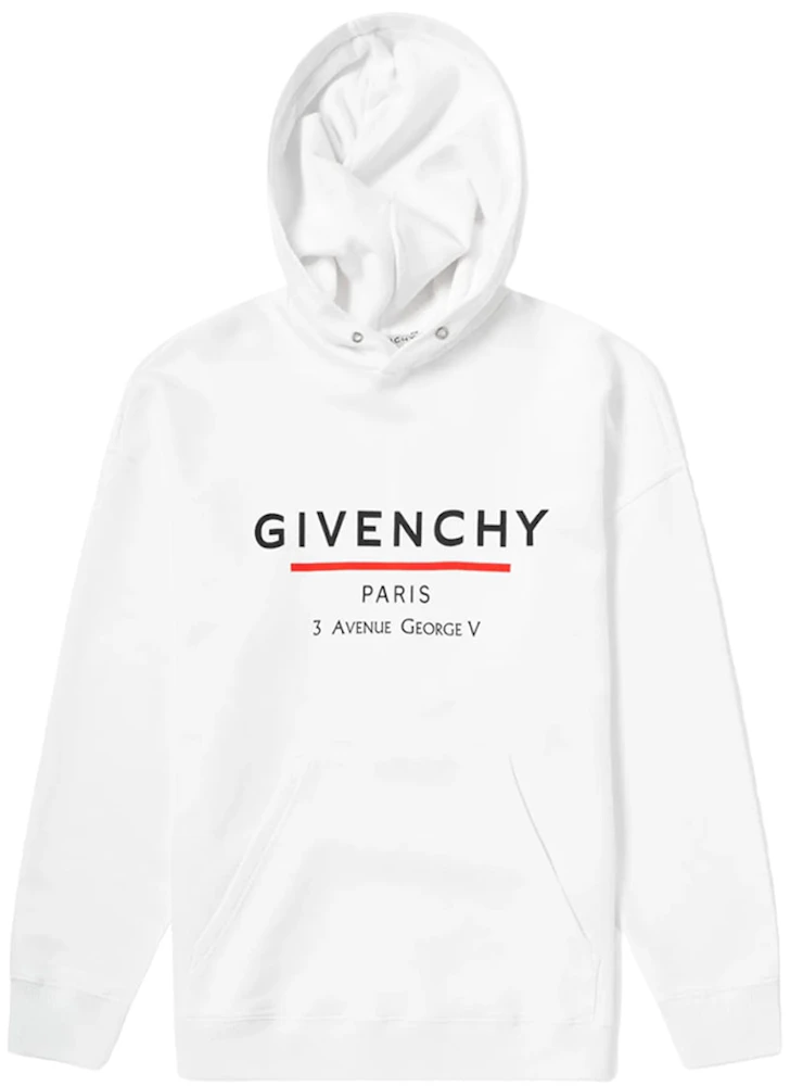 Givenchy Address Hoodie White Men's - US