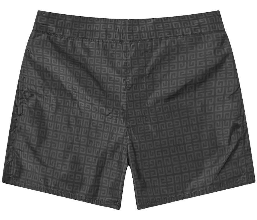 Pre-owned Givenchy All Over 4g Swim Short Black