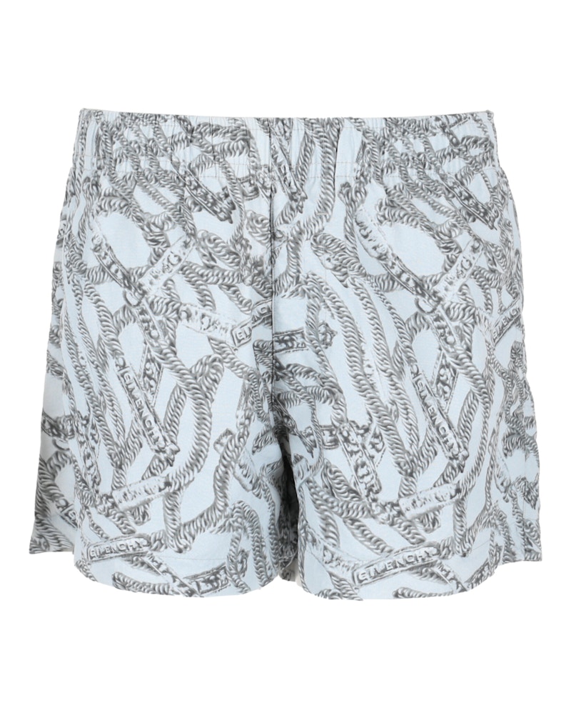 Givenchy All Over Graphic Swimshorts Grey