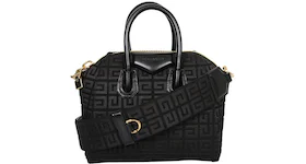Givenchy Antigona Tote Bag Mini 4G Motif Black
