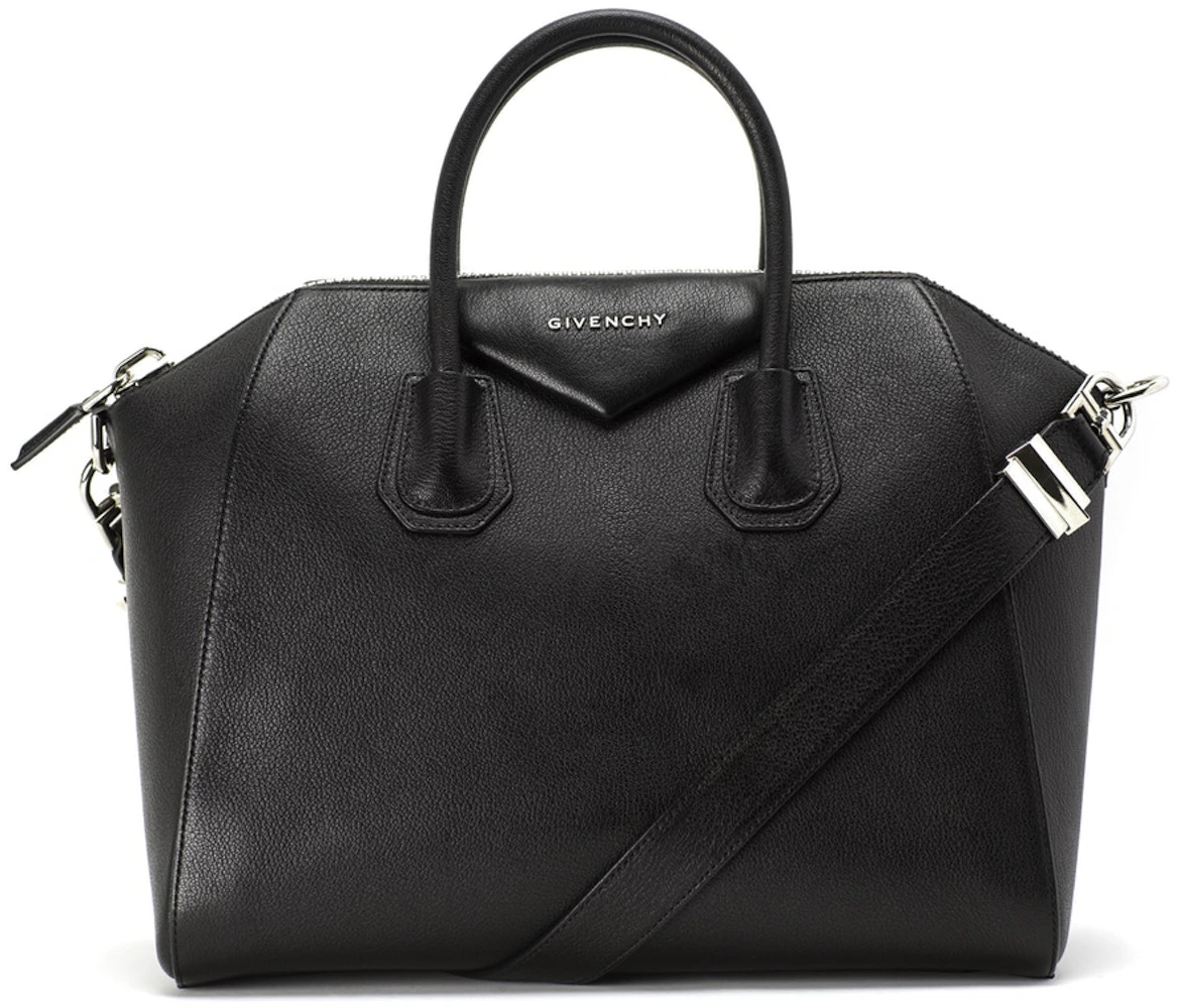 Givenchy Grey Sugar Goatskin Leather Small Antigona Bag