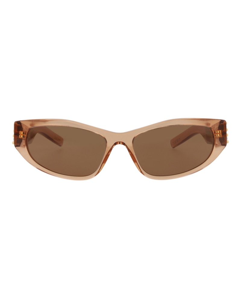 Givenchy Cat Eye-Frame Acetate Sunglasses Orange Orange Brown (GV40078I-56-42E)