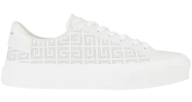 Givenchy City In 4G White White Perforated Jacquard (W)