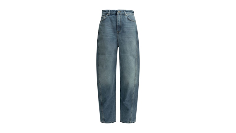 Givenchy Cocoon Wide-Leg Jeans Light Blue