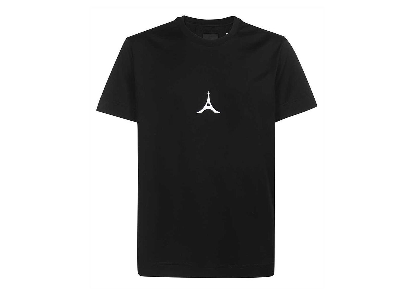 Givenchy Eiffel Tower Back Logo T-Shirt Black/White Men's - US