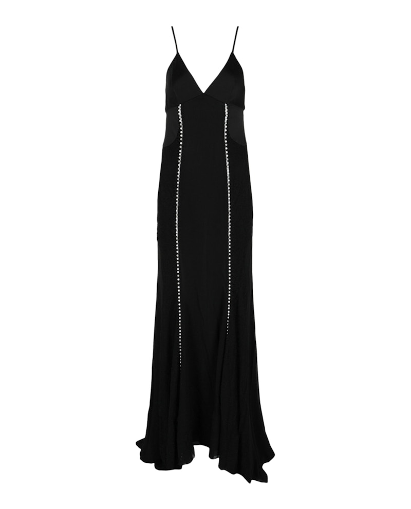 Givenchy Embellished Silk Gown Black - US