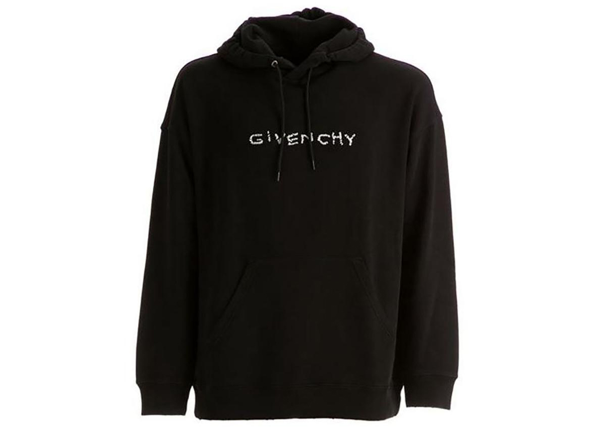 Givenchy paris shop embroidered hoodie