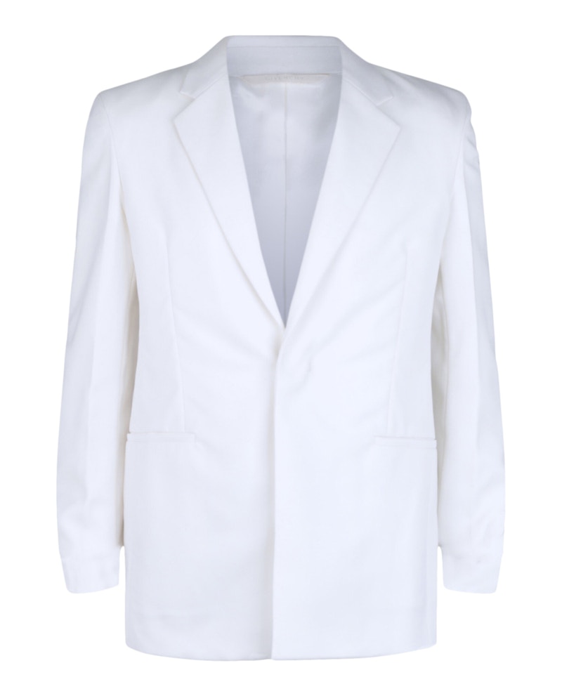 Blazer à bouton unique extra ajusté Givenchy, blanc