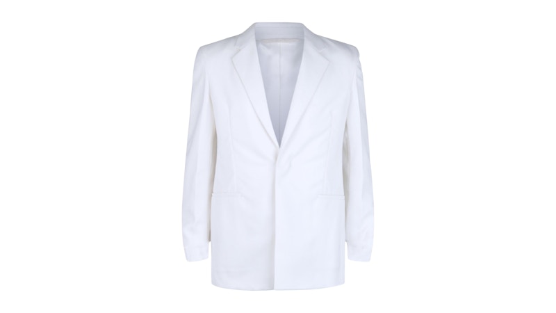 Blazer à bouton unique extra ajusté Givenchy, blanc